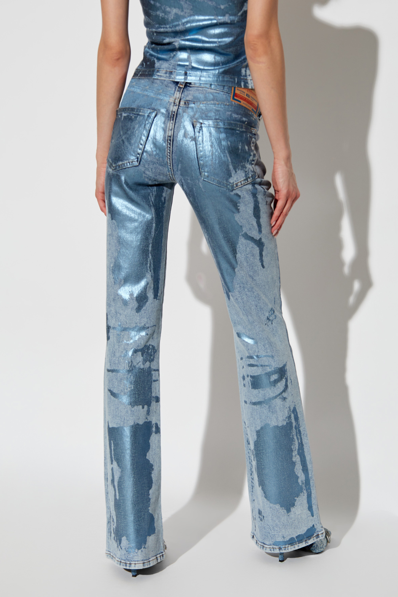 DIESEL | 1969 D-EBBEY-S4 DENIM JEANS デニムジーンズ Diesel® 1969 D-EBBEY | Women's High-Back Bootcut Jeans